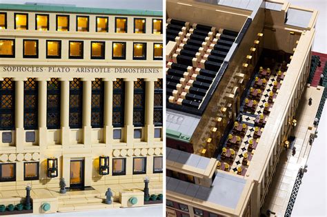 Butler Library in 9,000 Legos | Columbia Magazine