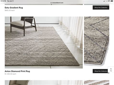 Crate And Barrel Rugs, Contemporary Area Rugs, Large Rugs, Neutral ...