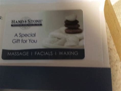 #Coupons #GiftCards Hand & Stone Massage and Facial Spa Gift Card Total Value $100.00 #Coupons # ...