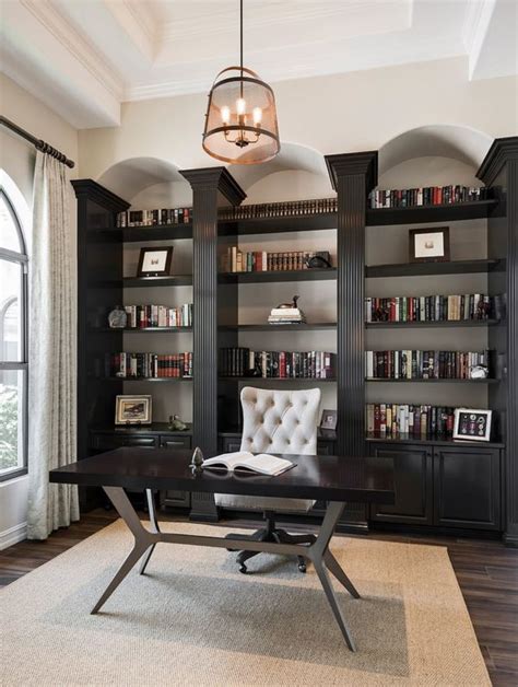 25 Home Office Shelving Ideas for an Efficient, Organized Workspace ...