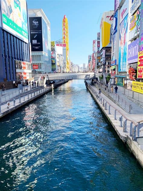 Dotonbori Canal and River Cruise Editorial Photography - Image of main, attractions: 190843877