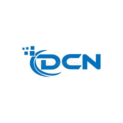 DCN Letter Logo Design on White Background. DCN Creative Initials ...