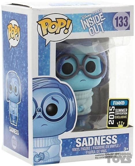 Sadness (Inside Out) Pop Vinyl Disney (Funko) glitter convention ...