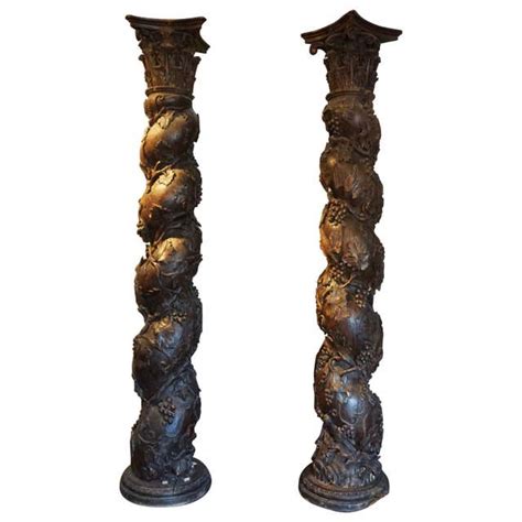 Pair of George Ill Period Columns at 1stDibs