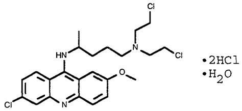 Quinacrine mustard