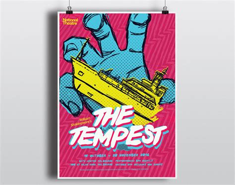 The Tempest - Theatrical Poster Design on Behance