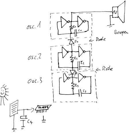 Can I use electrolytic capacitor in a schmidt trigger oscillator - Electrical Engineering Stack ...