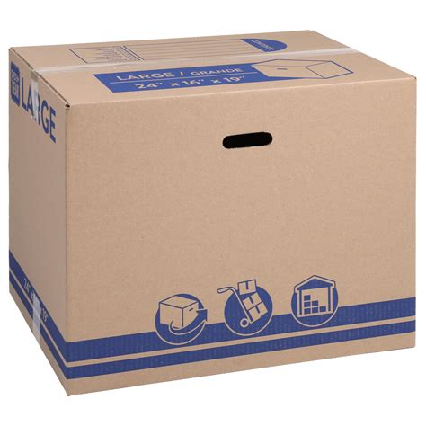 Pen+Gear Large Moving Boxes, 24L x 16W x 19H, Kraft - Walmart.com