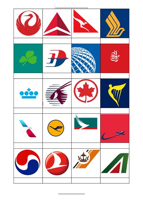 Airline logos quiz - Ken's Quiz . Title ... | Airline logo, Logo quiz ...