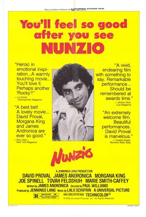 Nunzio - movie POSTER (Style A) (27" x 40") (1978) - Walmart.com