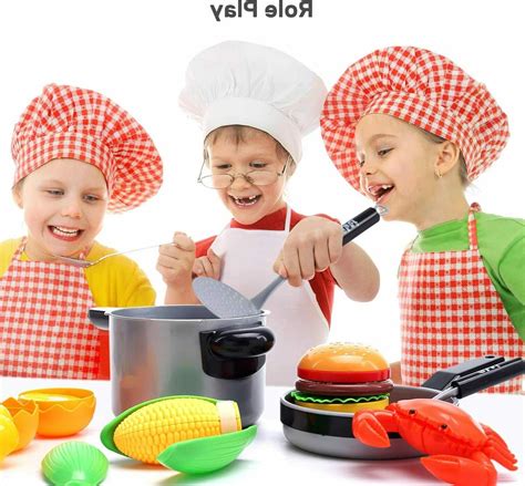 Kitchen Pretend Play Toys for Kids Children Play