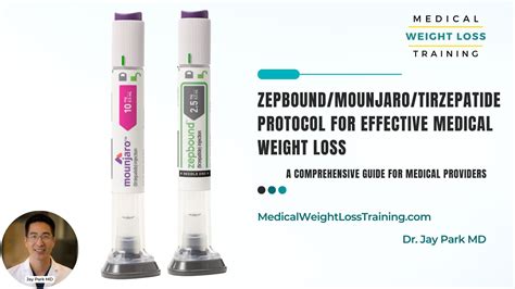 Tirzepatide Protocol Training as Medical Weight Loss Treatment