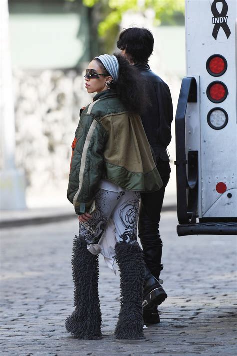 FKA TWIGS and Jordan Hemingway Out in New York 04/20/2023 – HawtCelebs