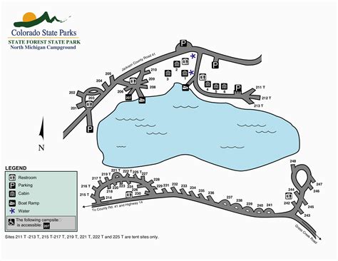 Michigan State forest Campgrounds Map | secretmuseum