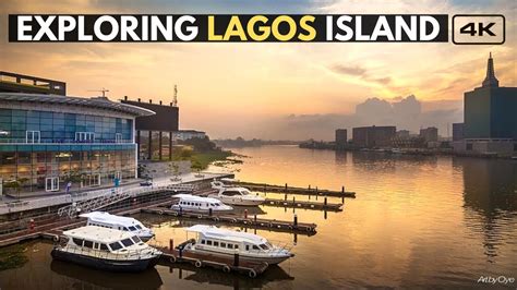 Lagos Island Lagos, Nigeria 🇳🇬by Drone ( Day & Night 4K HD Footage ...