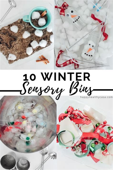 10 Winter Sensory Bins - | Winter sensory bin, Sensory bins, Christmas ...