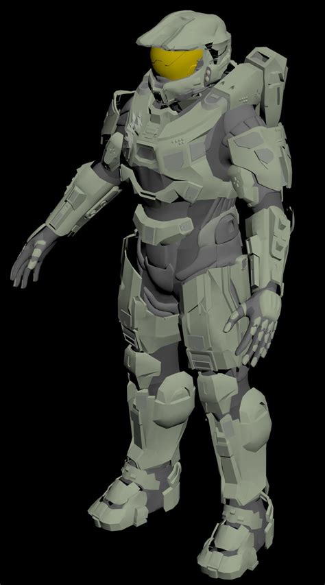 Halo 5 Master Chief 3D Model