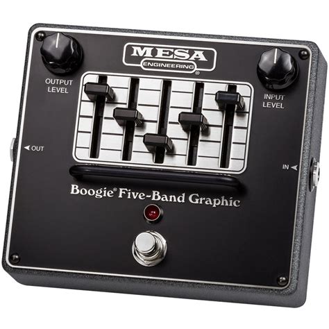 Mesa Graphic EQ Pedal – Motor City Guitar