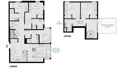 District Floorplans — Nest DC Coliving