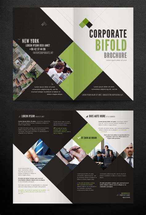 2 Fold Brochure Template Free Download - FREE PRINTABLE TEMPLATES