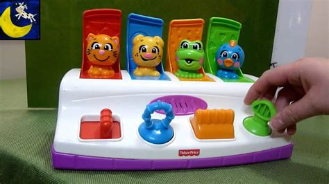 Fisher-Price Bobble & Giggle Animals Pop Up (Best Pop Up Toy for Babies!) - YouTube