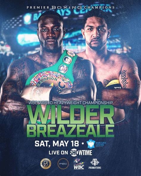 Deontay Wilder vs. Dominic Breazeale - BoxRec