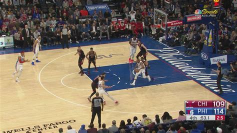 24-Second Shot Clock Reset: Bulls @ 76ers | NBA Official