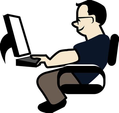 Programmer - Clip Art Computer Programmer - Png Download - Full Size Clipart (#5354208) - PinClipart