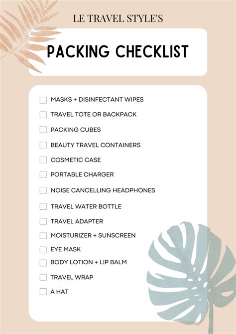 The Ultimate Packing Guide: 29 Must Have Travel Essentials · Le Travel ...