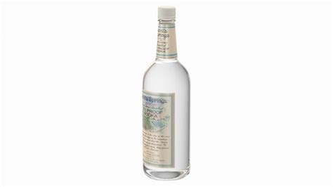 Devil springs vodka 1l model - TurboSquid 1648646