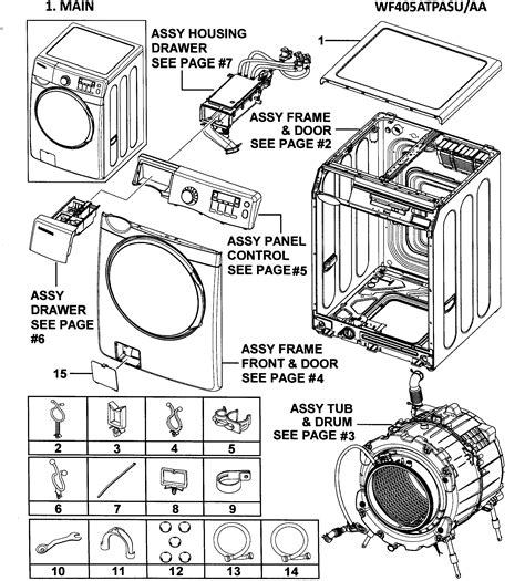 Samsung Front Load Washer Replacement Parts | Reviewmotors.co