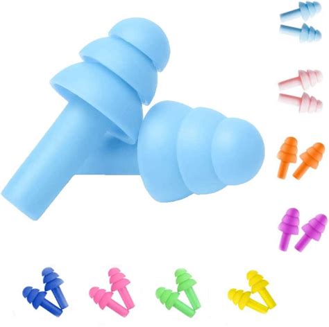 Earplugs for Sleeping Noise Cancelling, Reusable Washable Ear Plugs ...