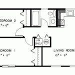 Small Home Modern Minimalist House Design Two Bedroom Plans - House Plans | #45495