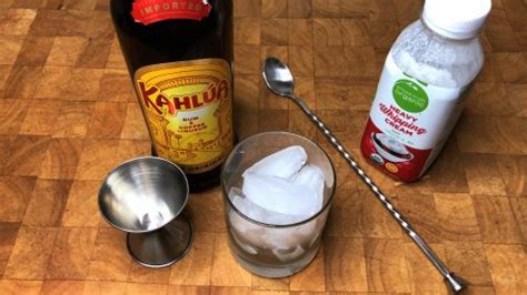 Kahlua and Cream Drink Recipe | Occasional Cocktails