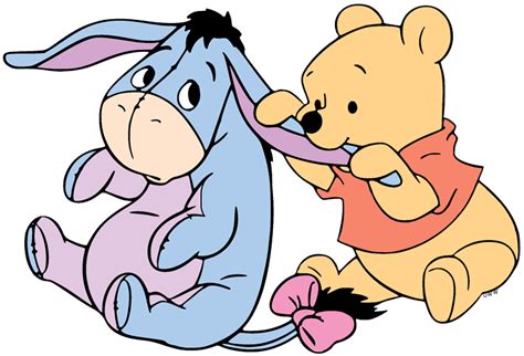 Baby Tigger And Baby Eyeore Clipart