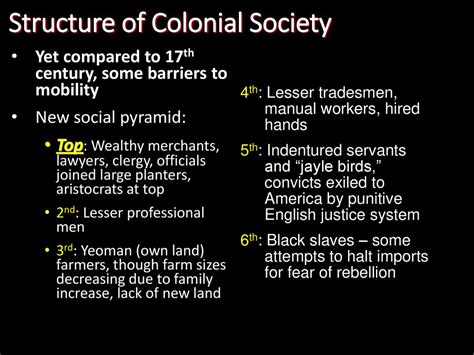 Colonial Society on the Eve of Revolution - ppt download