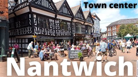 A walk through NANTWICH - Town Center - YouTube