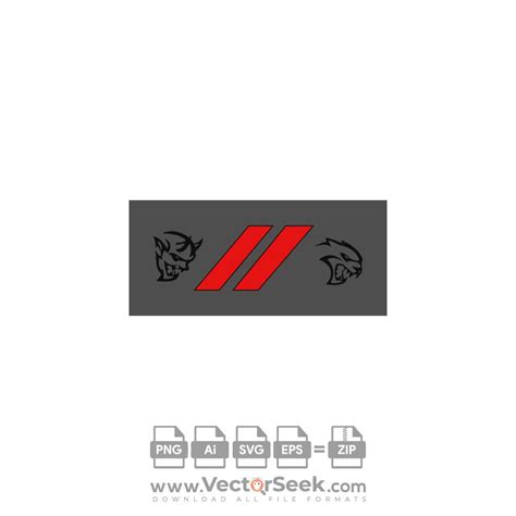 SRT Dodge Demon and Hellcat Logo Vector - (.Ai .PNG .SVG .EPS Free ...