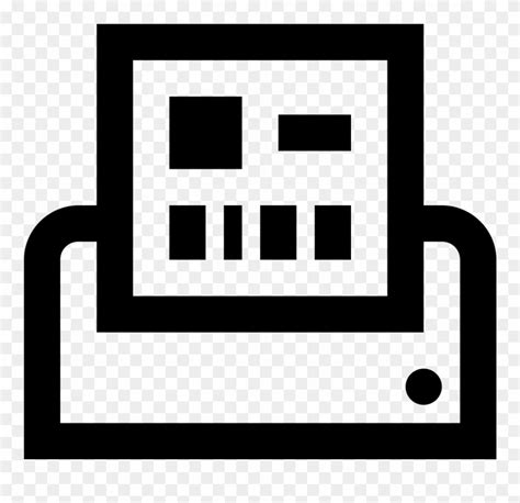 Label Printer Icon Clipart (#1105564) - PinClipart