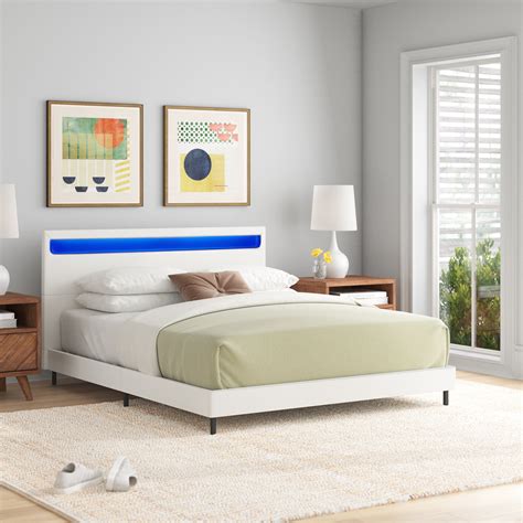 Ivy Bronx Sarnia Upholstered Bed & Reviews | Wayfair