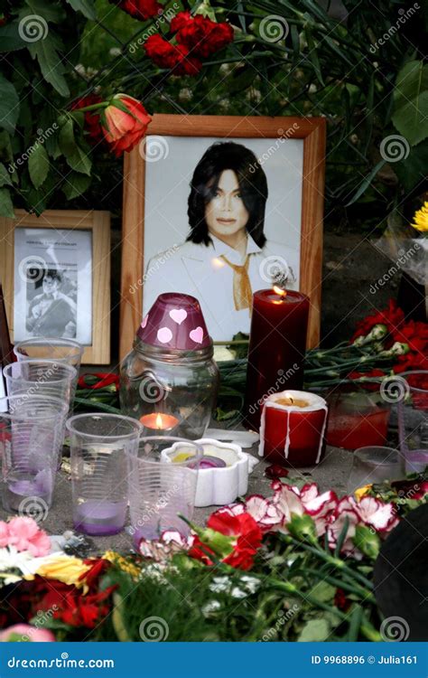 Michael Jackson S Death. Reaction of Moscow Fans Editorial Photo ...