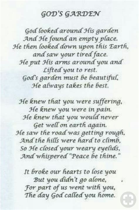 56 best Poems for Memorials and Celebration of Life images on Pinterest | Thoughts, Memories and ...