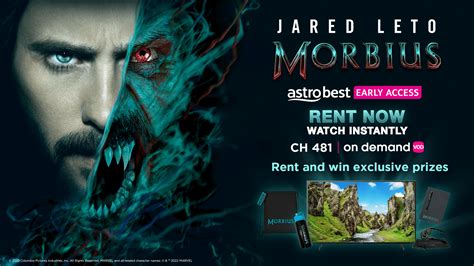 Stream Marvel film ‘Morbius’ on Astro and stand to win prizes | Press ...