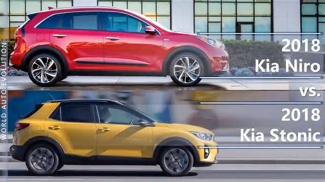 2018 Kia Niro vs 2018 Kia Stonic (technical comparison) - YouTube