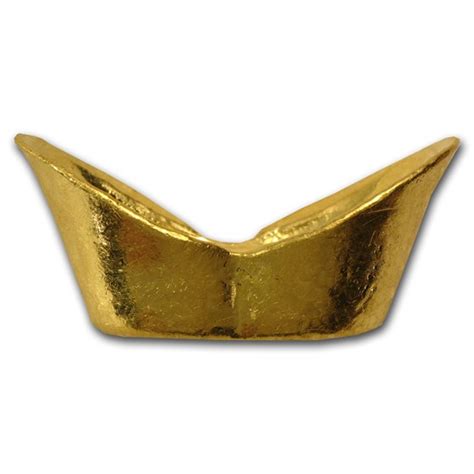 Buy 1 Tael Gold Bar - Chinese Boat (1.2057 oz) | APMEX