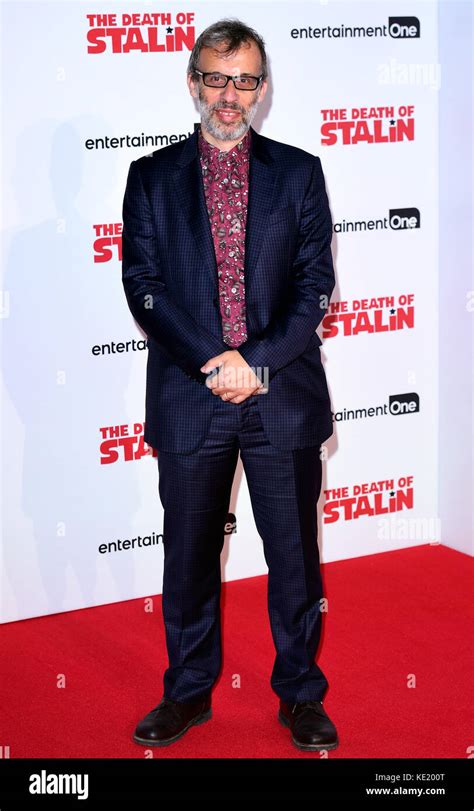 David Schneider attending the UK premiere of The Death of Stalin, held ...