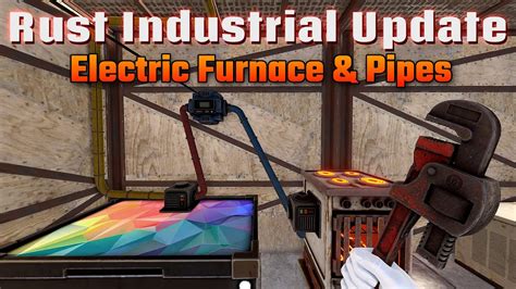 Electric Furnace & Pipes - Rust Industrial Update - YouTube