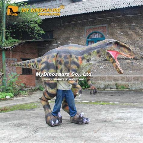 Realistic Jurassic Park Show Velociraptor Suit for Sale