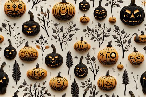 Orange Decor for Halloween Graphic by saydurf · Creative Fabrica