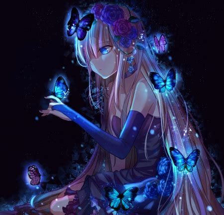 Glow Butterflies - Other & Anime Background Wallpapers on Desktop Nexus ...